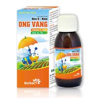 Siro C Kẽm Ong Vàng (Chai 100 ml)
