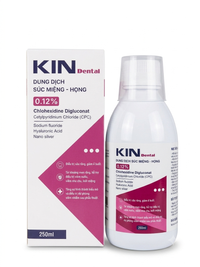 Nước súc miệng họng Kin Dental Ypharma (Chai 250ml)