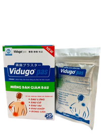 Miếng dán Vidugo Pas (Hộp 20 miếng)