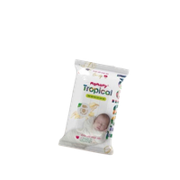 Khăn ướt Mamamy Tropical không mùi (Gói 10 tờ)