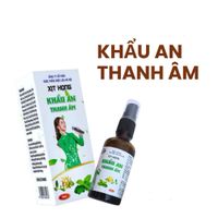 Xịt Họng Khẩu An Thanh Âm (Chai 50 ml)