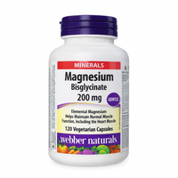 Viên uống bổ sung Magnesium Bisglycinate 200mg (Hộp 120 viên)