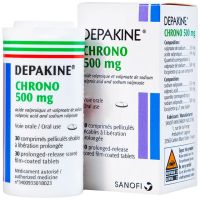 Thuốc chống động kinh Depakine 500 (Hộp 30 viên)