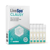Men hỗ trợ tiêu hóa Livespo Clausy (Hộp 10 ống)