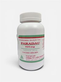 Thuốc giảm đau, hạ sốt Paradau (Chai 500 viên)