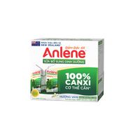 Sữa dinh dưỡng Anlene đậm dặc 4x hương vani (Lốc 4 hộp 125ml)
