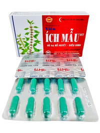 Viên uống điều hòa kinh nguyệt Ích Mẫu Hà Thành (Hộp 20 viên)