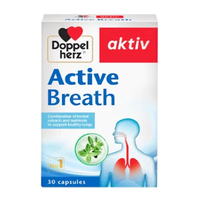 Viên uống bổ phổi Actice Breath DoppelHerz (Hộp 30 viên)