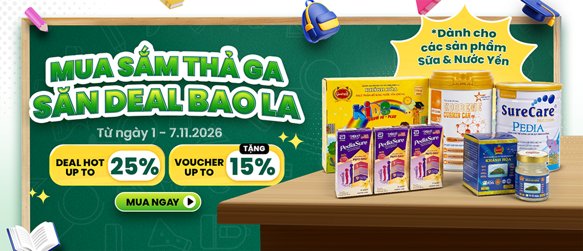MUA SẮM THẢ GA - SĂN DEAL BAO LA