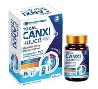 Viên uống bổ sung Tokal Canxi Hữu Cơ Plus (Chai 30 viên)