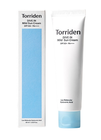 Kem chống nắng Torriden Dive In Mild Sun giúp nâng tông (Tuýp 60 ml) (Xanh dương)