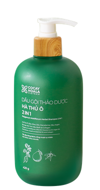 Dầu gội thảo dược Hà Thủ Ô 2IN1 Cỏ Cây Hoa Lá (Chai 420 gram)
