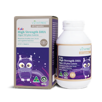 Viên uống bổ sung DHA Kids High Strength Vitatree (Chai 60 viên)