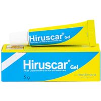 Gel bôi Hiruscar Medinova mờ sẹo lòi, sẹo lõm (Tuýp nhỏ)