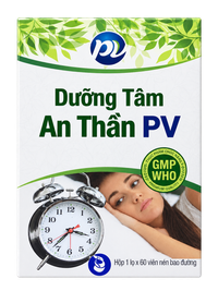 Thuốc an thần Dưỡng Tâm An Thần Phúc Vinh (Chai 60 viên)