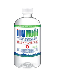 Nước Súc Miệng Ion Muối Hương Bạc Hà fujiwa (Chai 680ml)