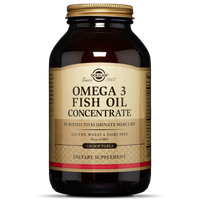 Viên uống bổ não, tim, mắt Omega-3 Fish Oil Solgar (Chai 120 viên)