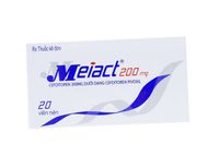 Thuốc kháng sinh Meiact 200mg (Hộp 20 viên)