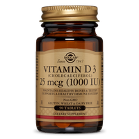 Viên uống bổ sung Vitamin D3 Solgar (Chai 90 viên)