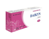 Viên đặt âm đạo điều trị thiếu hụt estrogen Daikyn (Hộp 15 viên)