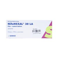Thuốc hạ huyết áp Nifehexal 30 LA (Hộp 30 viên)
