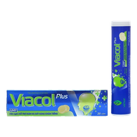 Viên uống ho Viacol Plus Vietnat (Hộp 20 viên)