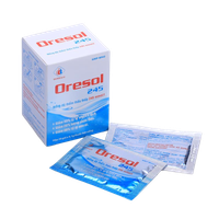 Thuốc bù nước, điện giải Oresol 245 Đồng Tháp (Hộp 20 gói)