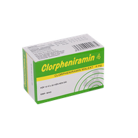 Thuốc chống dị ứng Clorpheniramin 4 Hậu Giang (Hộp 200 viên)