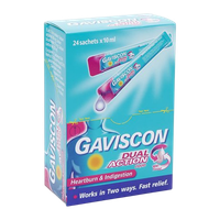 Thuốc dạ dày Gaviscon hồng (Hộp 24 gói)