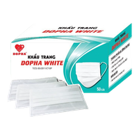 Khẩu trang Dopha White (Hộp 50 cái)