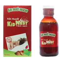 Yến Sào Kid Nest Tâm Sen đỏ (Chai 150ml)