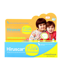 Gel bôi Hiruscar Kids Medinova mờ sẹo và vết thâm cho trẻ (Tuýp 10 gram)